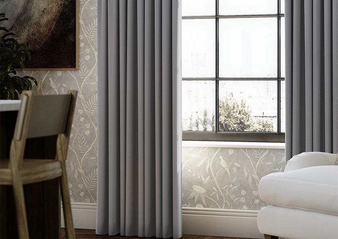 Sydney, Silver - Made to Measure Curtains - Image 5